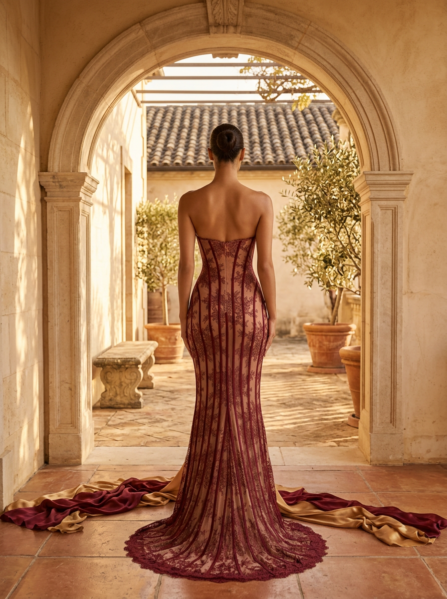 Timeless Strapless Maxi Dress