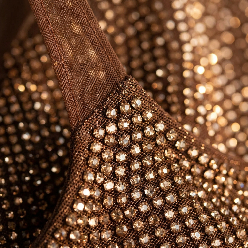 Timeless Elegance: Backless Rhinestone Gown
