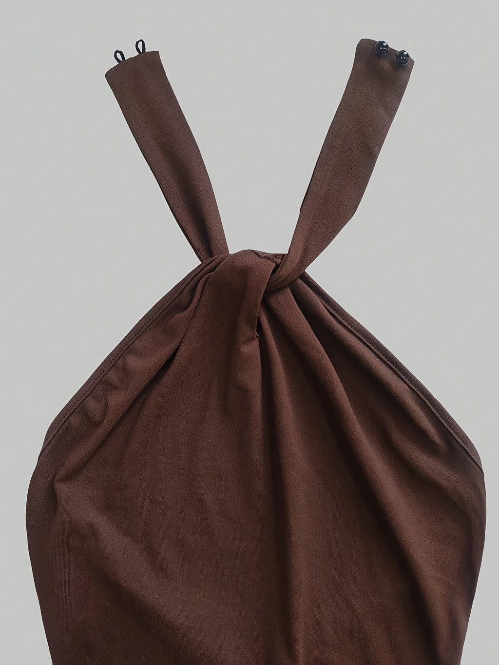 Midnight in Coffee: The Sculptural Backless Statement