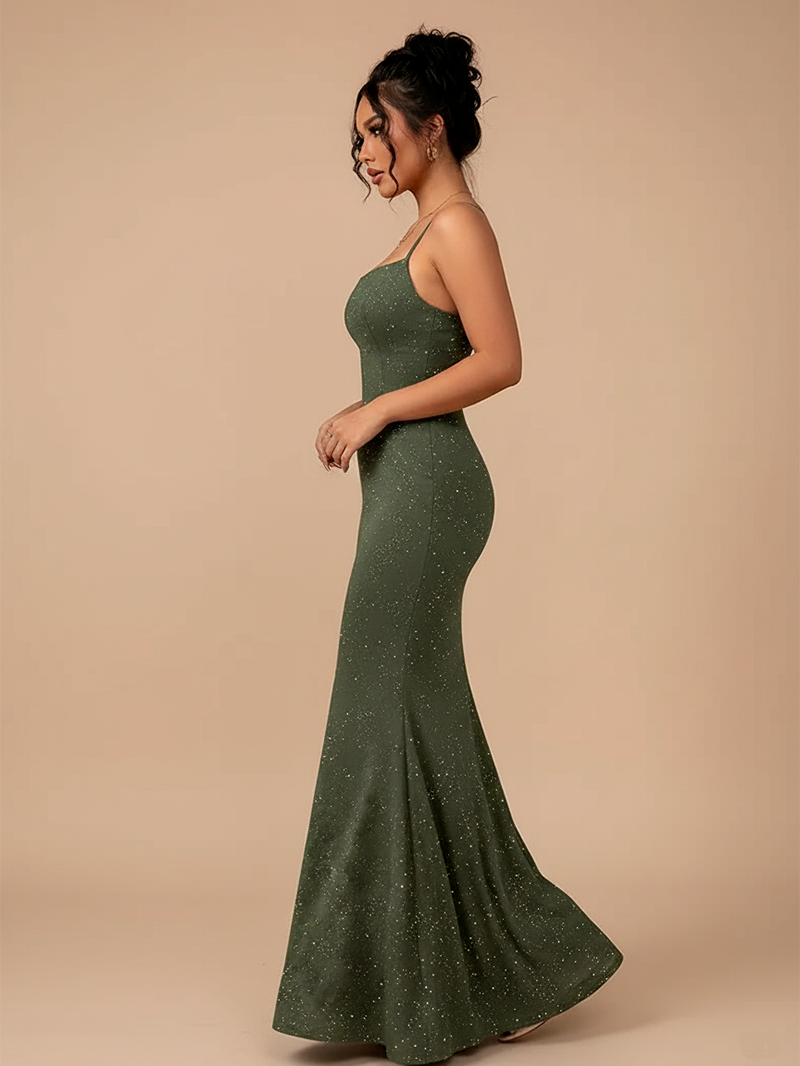 Stunning Mermaid Backless Dress