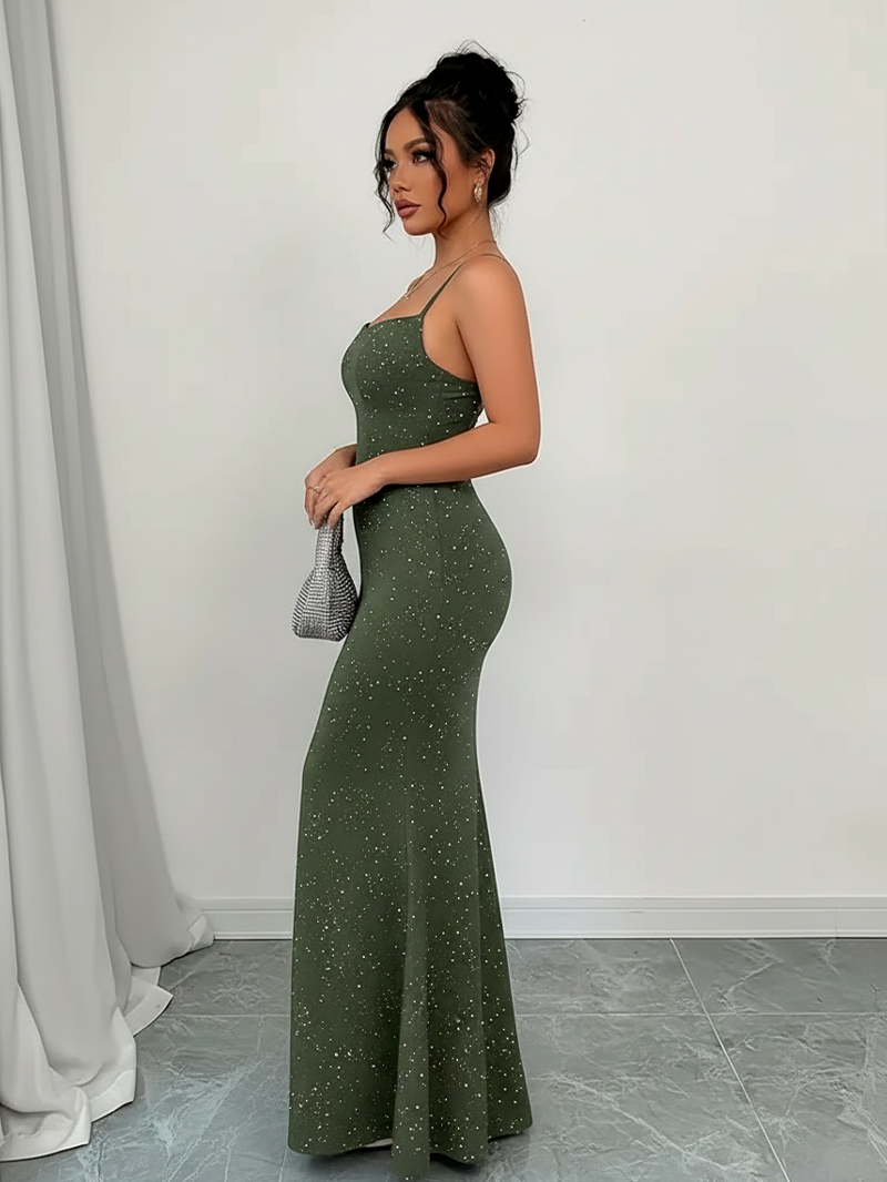 Stunning Mermaid Backless Dress