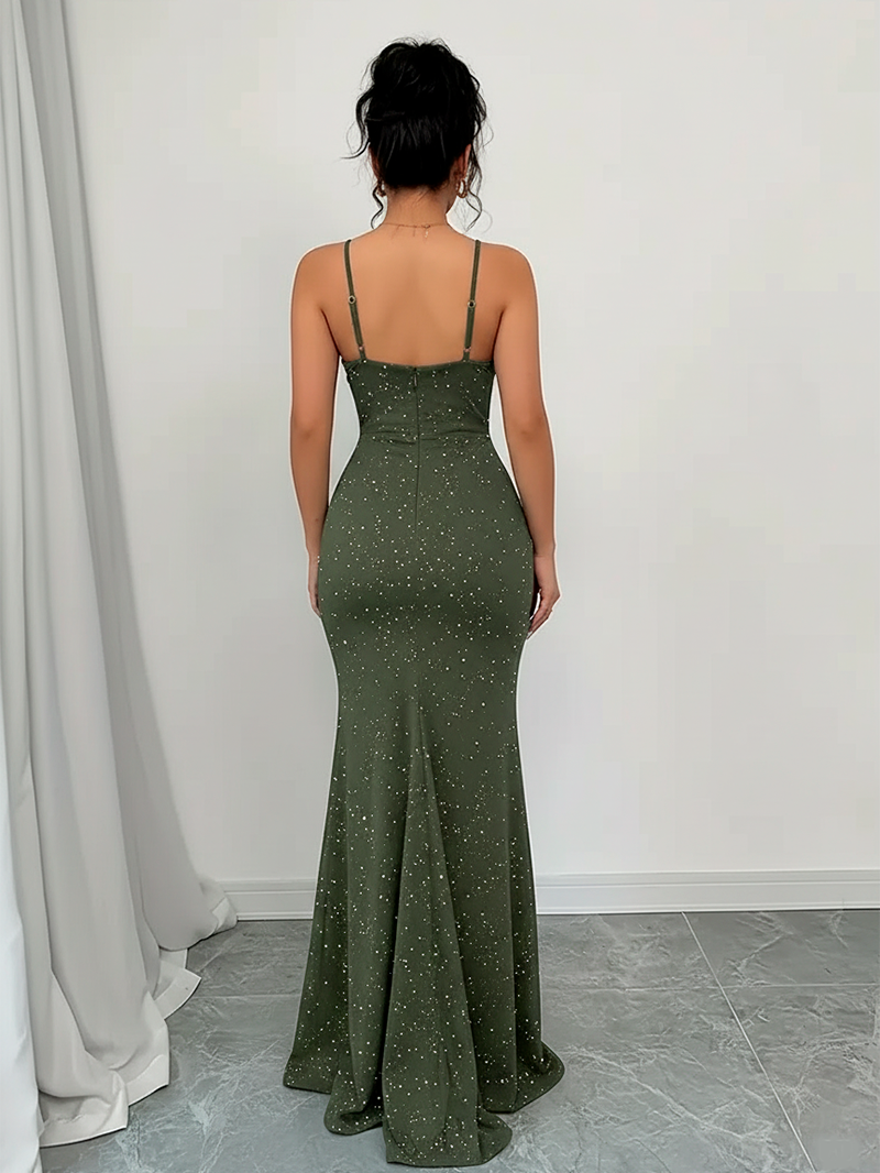 Stunning Mermaid Backless Dress
